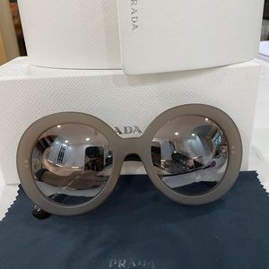 PRADA Baroque Oversized Sunglasses